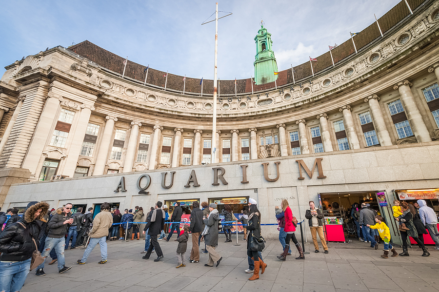 The Sea Life Aquarium Centre in Londen